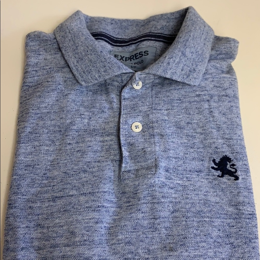 Express Modern Fit Pique Polo